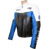 YAMAHA R6 Blue Motorcycle Leather Jacket 